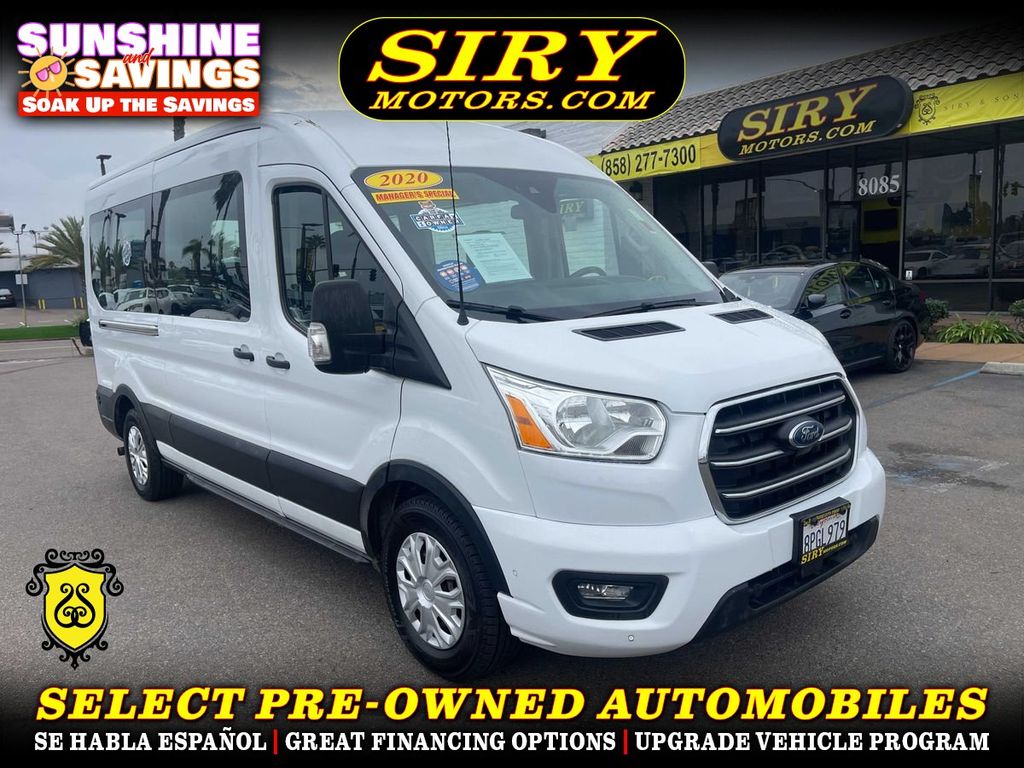 2020 FORD TRANSIT 350 PASSENGER VAN for sale in SAN DIEGO