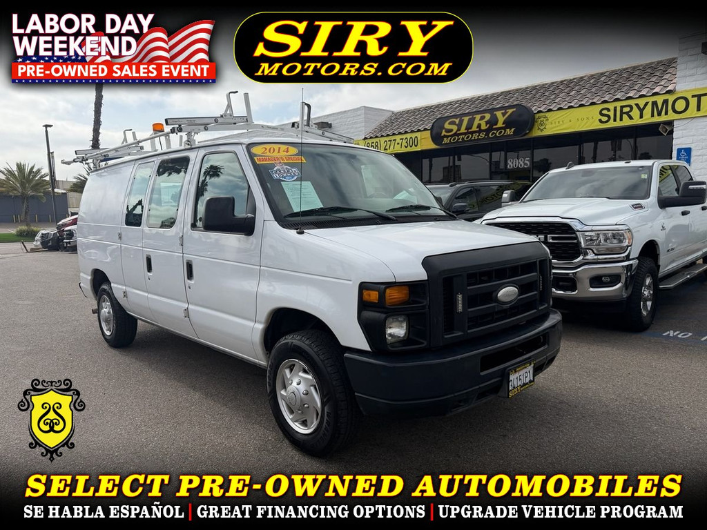 2014 FORD E150 CARGO for sale in SAN DIEGO