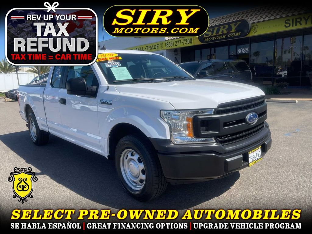 2020 FORD F150 SUPER CAB for sale in CHULA VISTA