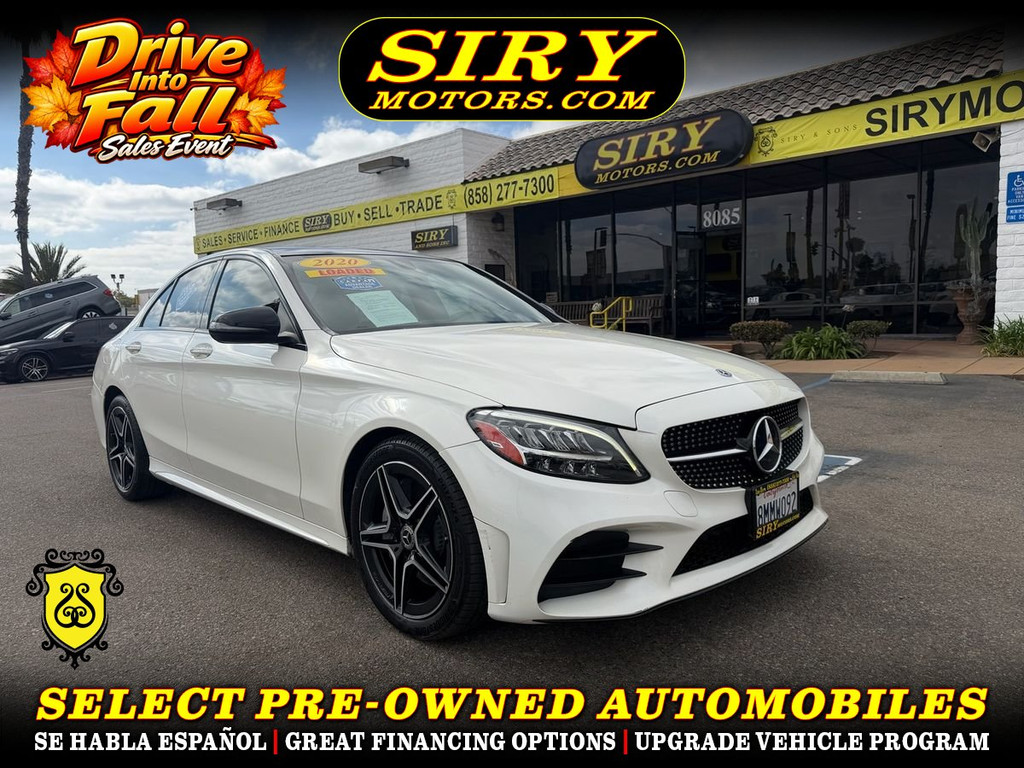 2020 MERCEDES-BENZ C-CLASS for sale in CHULA VISTA