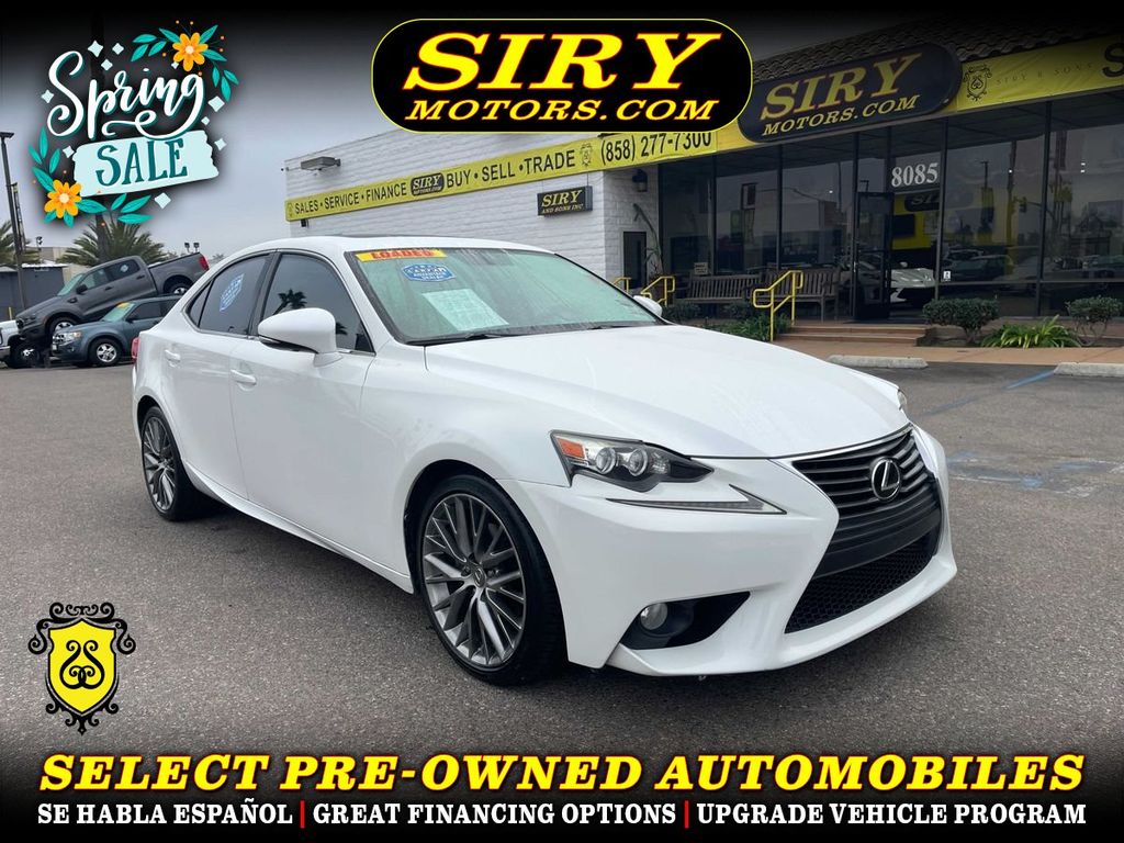 2014 LEXUS IS for sale in CHULA VISTA