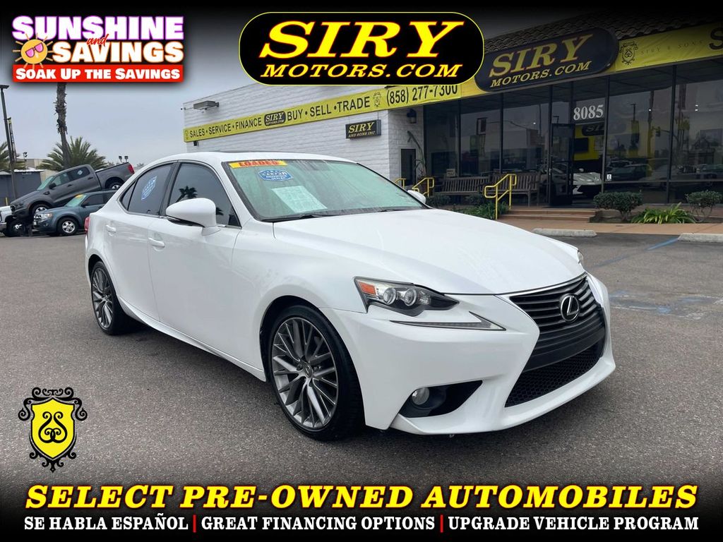 2014 LEXUS IS for sale in SAN DIEGO