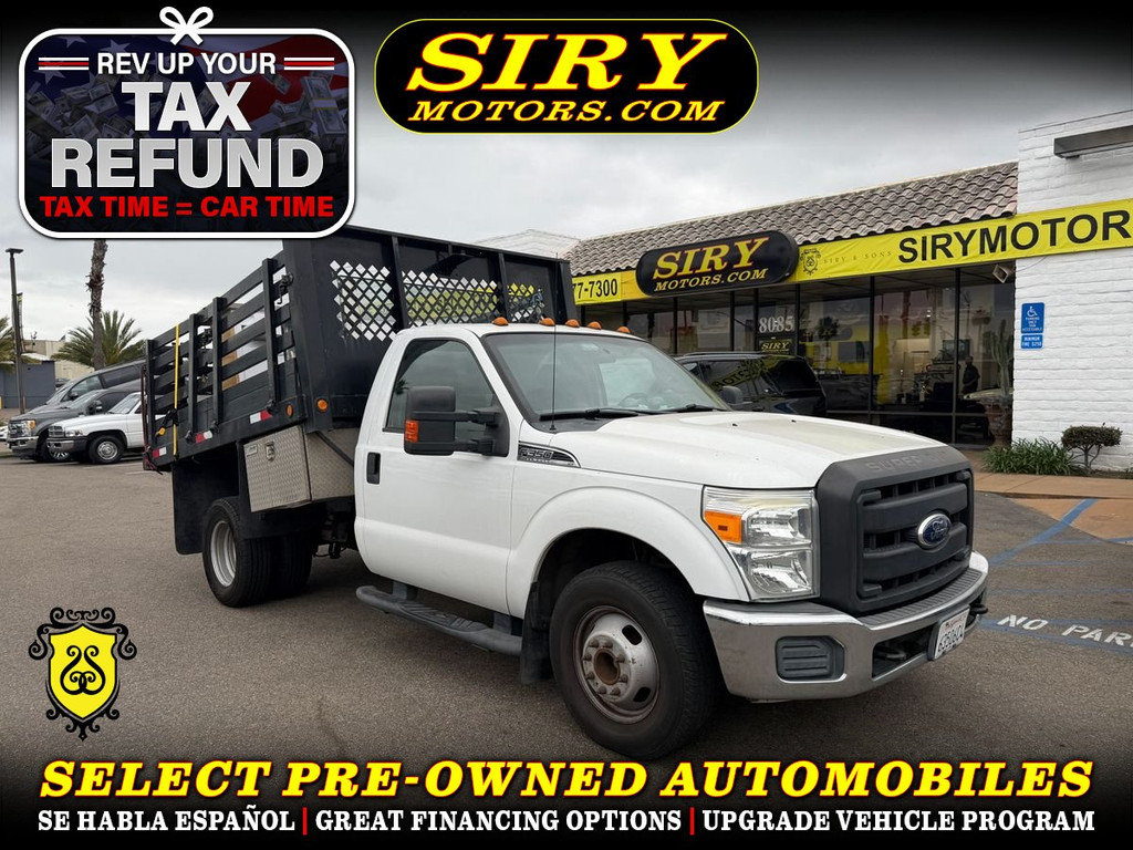 2011 FORD F350 SUPER DUTY REGULAR CAB & CHASSIS for sale in SAN DIEGO