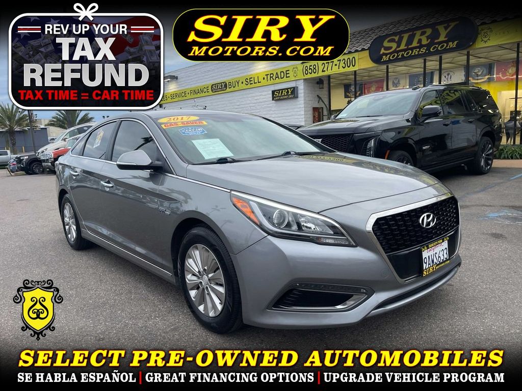 2017 HYUNDAI SONATA HYBRID for sale in SAN DIEGO