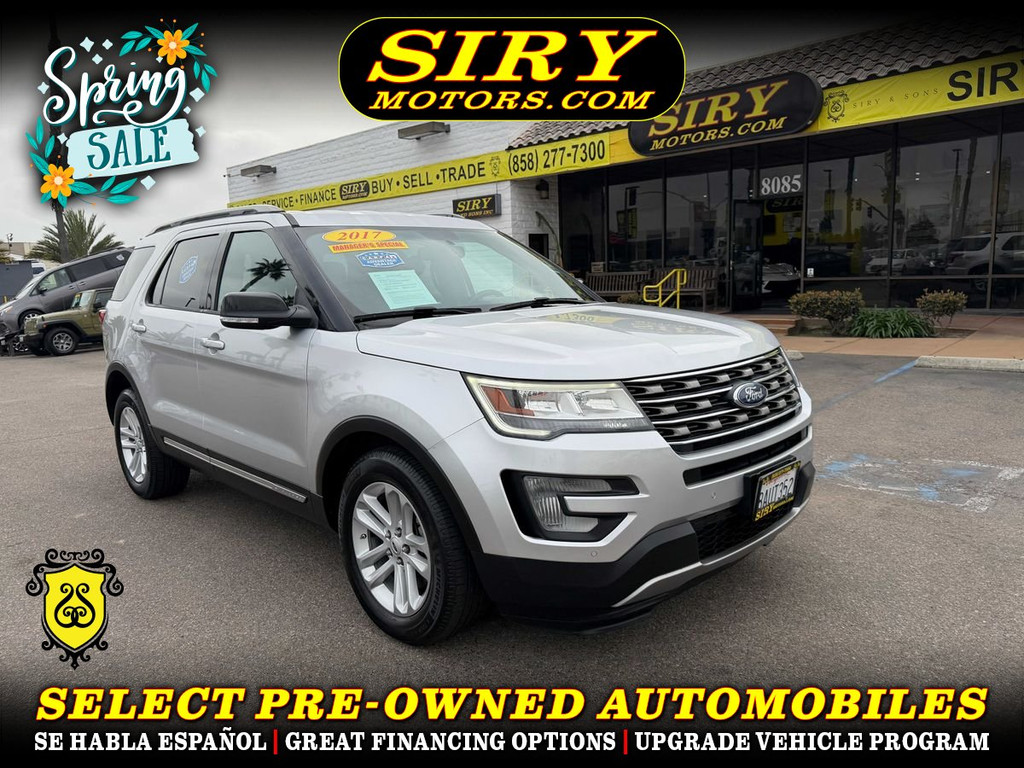 2017 FORD EXPLORER for sale in CHULA VISTA