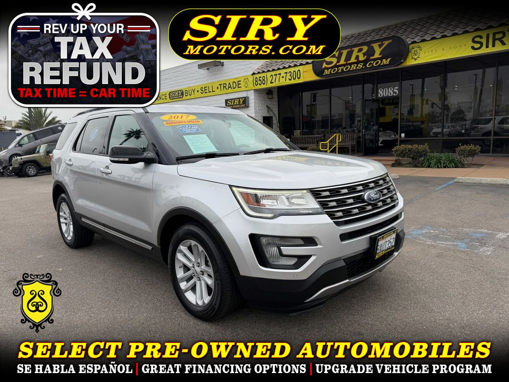 2017 FORD EXPLORER for sale in SAN DIEGO