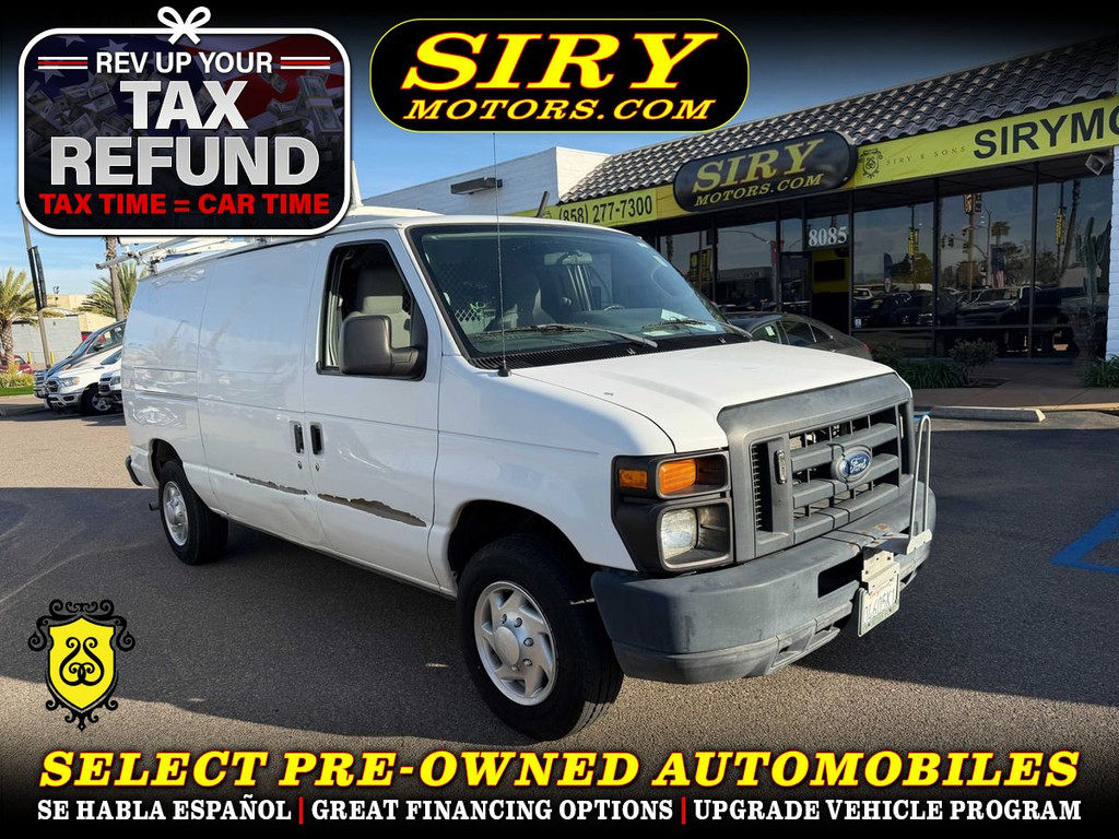 2013 FORD E150 CARGO for sale in SAN DIEGO