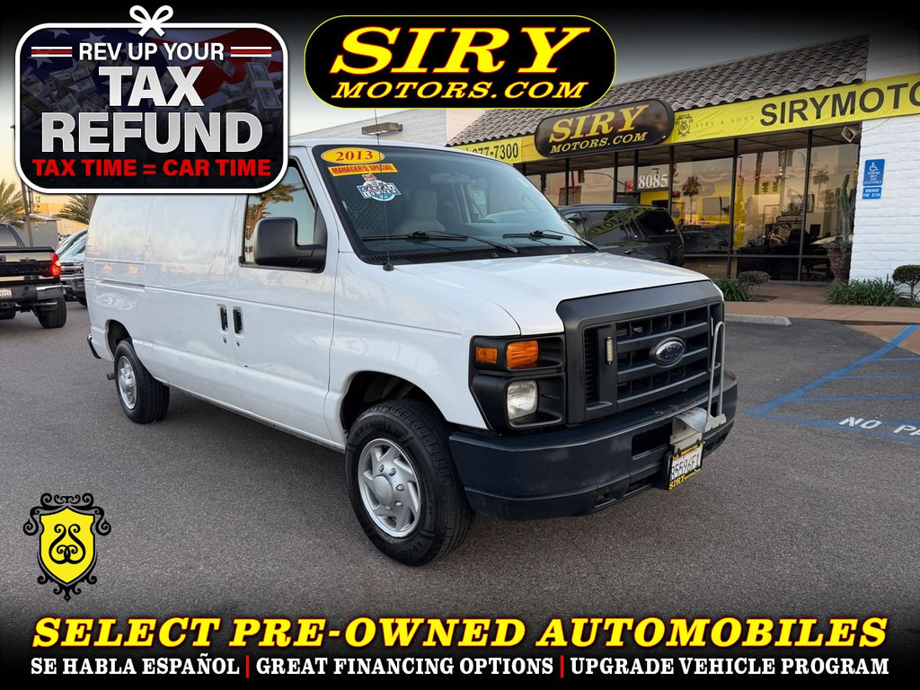 2013 FORD E150 CARGO for sale in SAN DIEGO