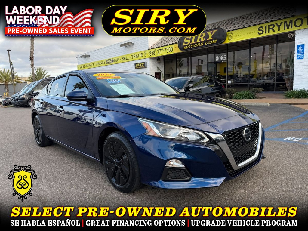 2019 NISSAN ALTIMA for sale in CHULA VISTA