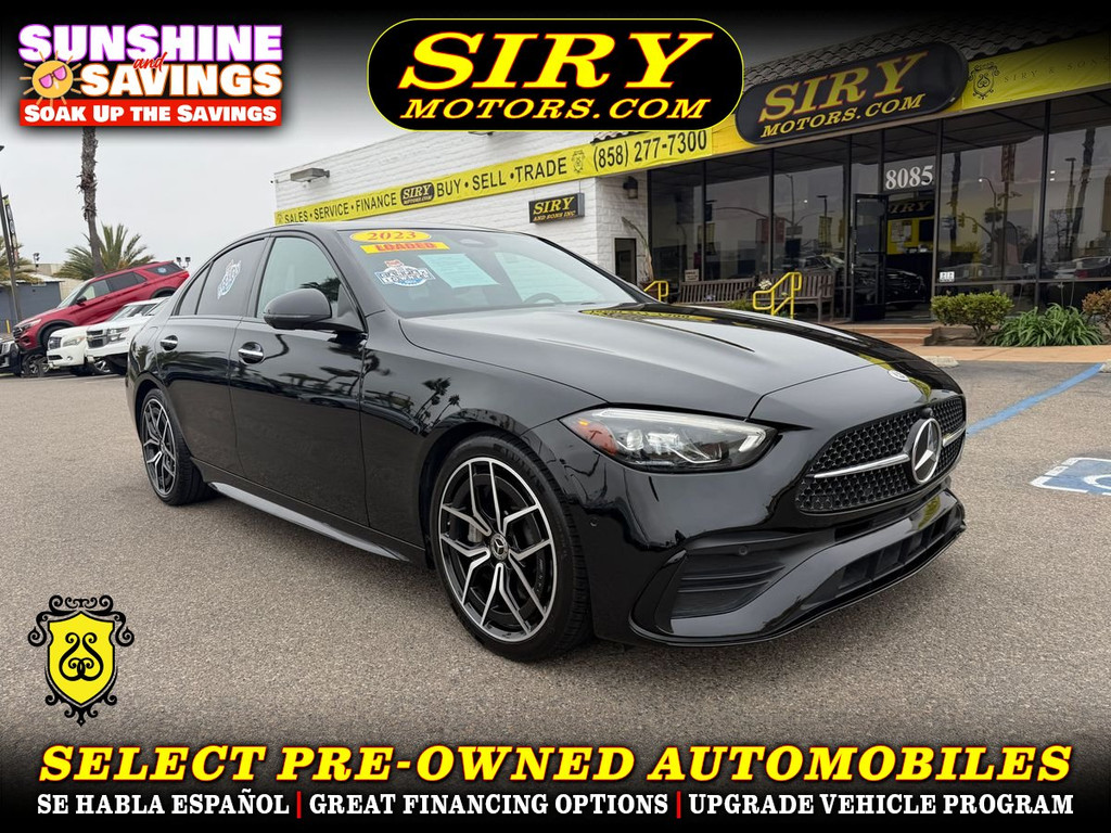 2023 MERCEDES-BENZ C-CLASS for sale in SAN DIEGO