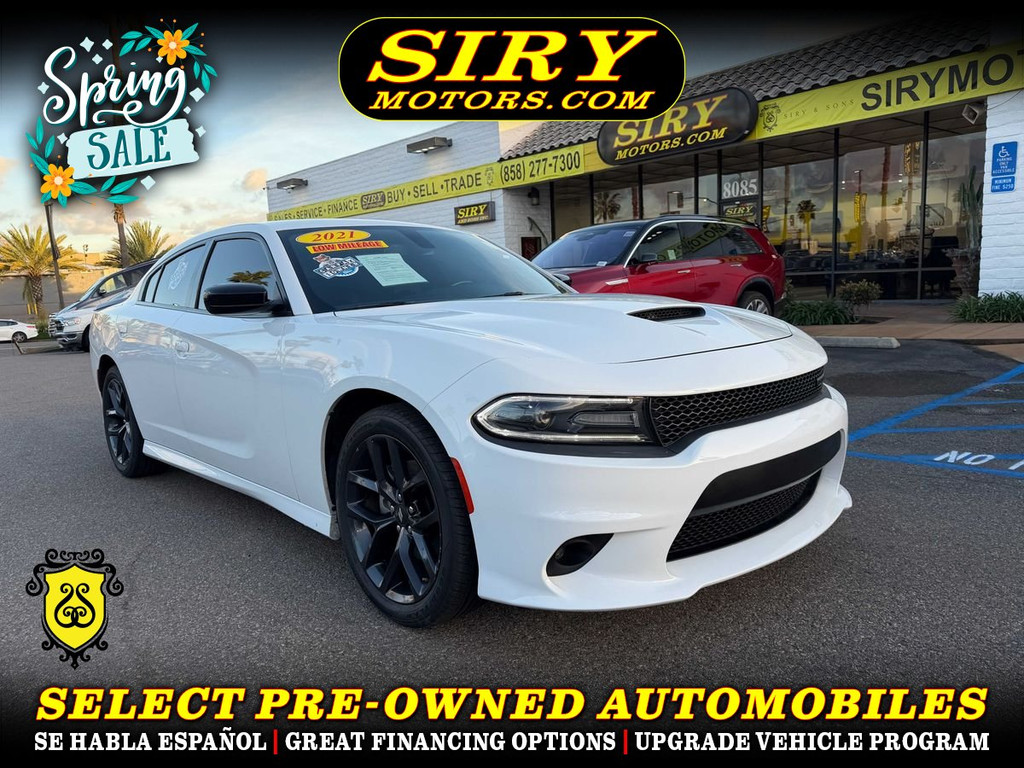 2021 DODGE CHARGER for sale in SAN DIEGO