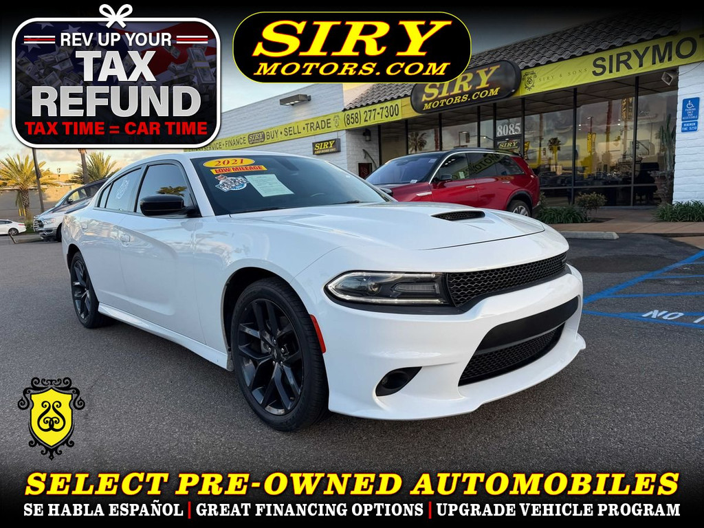 2021 DODGE CHARGER for sale in SAN DIEGO