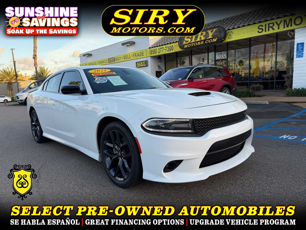 2021 DODGE CHARGER for sale in CHULA VISTA