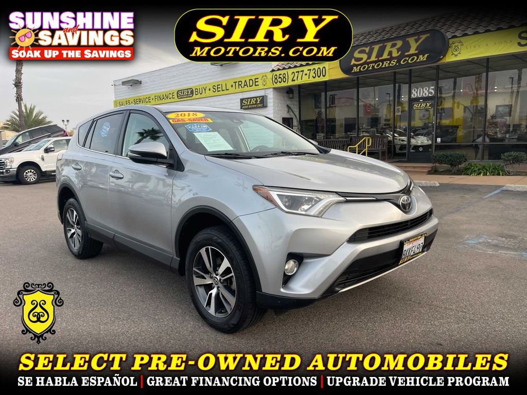2018 TOYOTA RAV4 for sale in SAN DIEGO
