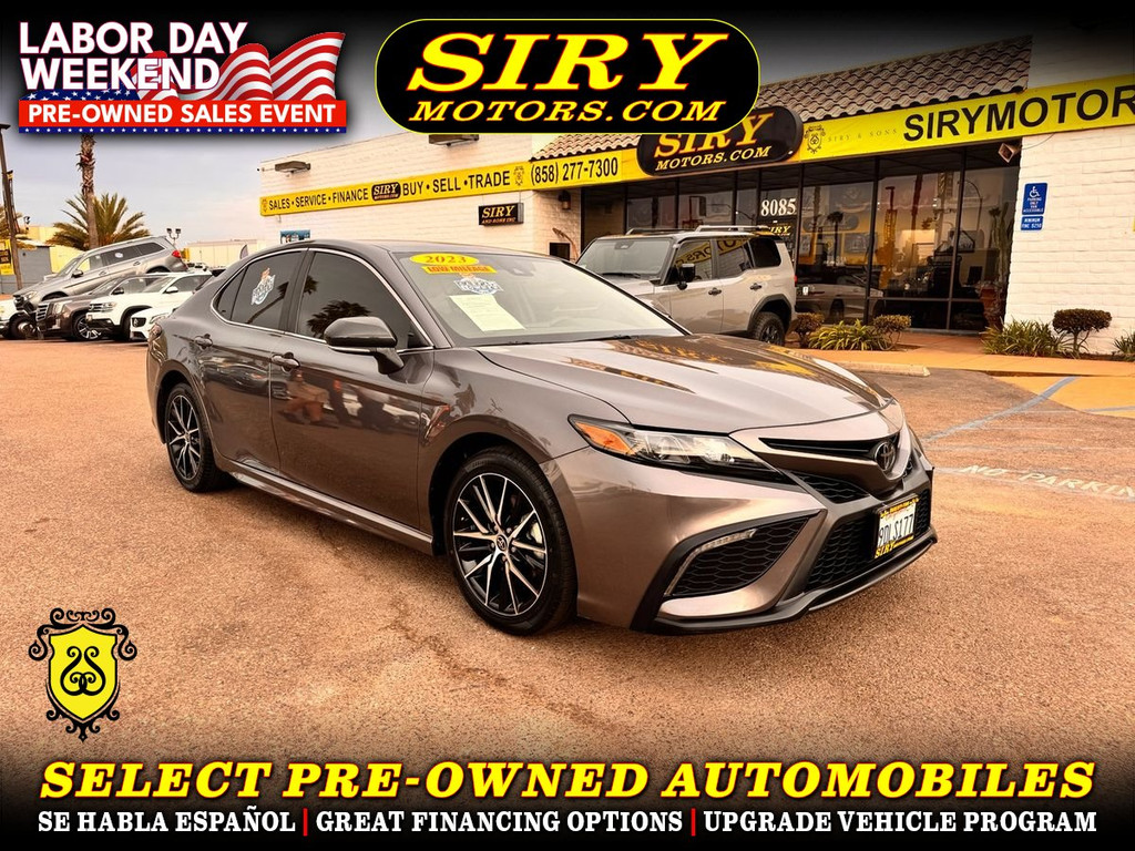 2023 TOYOTA CAMRY for sale in SAN DIEGO