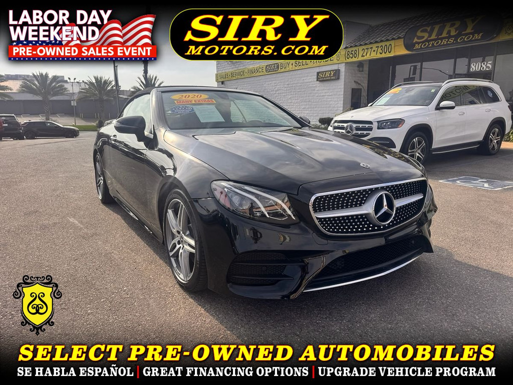 2020 MERCEDES-BENZ E-CLASS for sale in SAN DIEGO