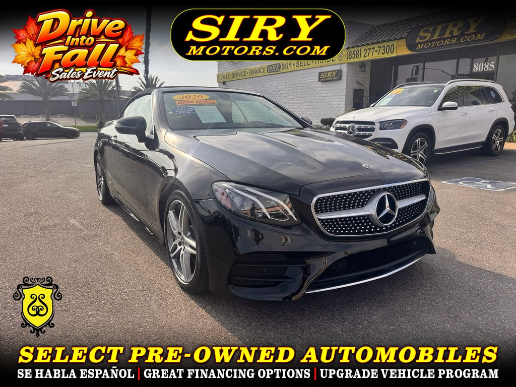 2020 MERCEDES-BENZ E-CLASS for sale in SAN DIEGO