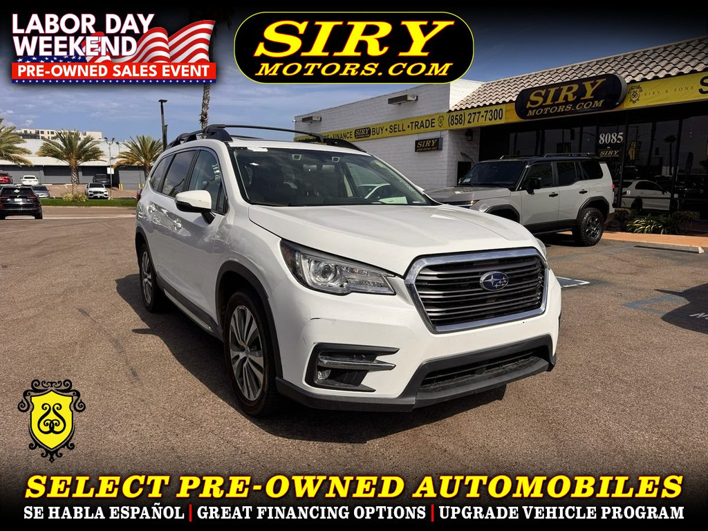 2019 SUBARU ASCENT for sale in SAN DIEGO