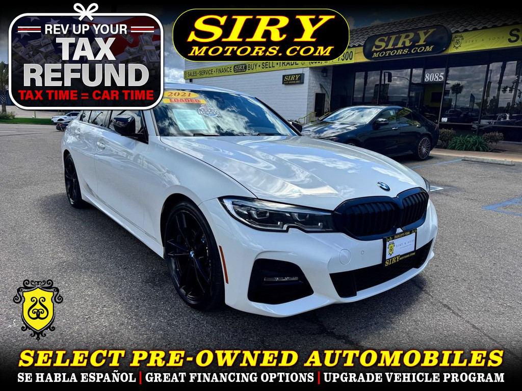 2021 BMW 3 SERIES for sale in SAN DIEGO