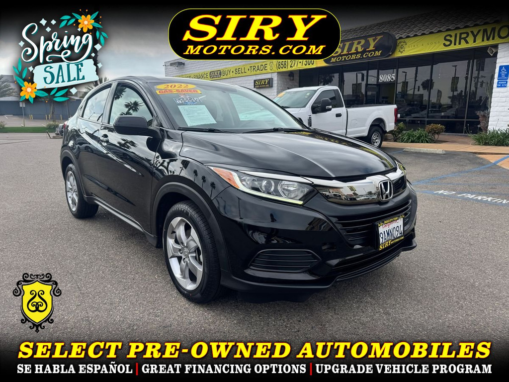2022 HONDA HR-V for sale in CHULA VISTA