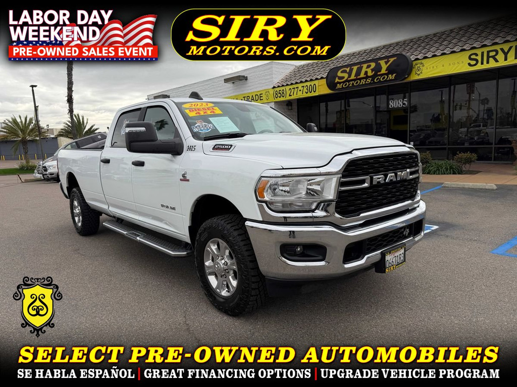 2023 RAM 2500 CREW CAB for sale in CHULA VISTA