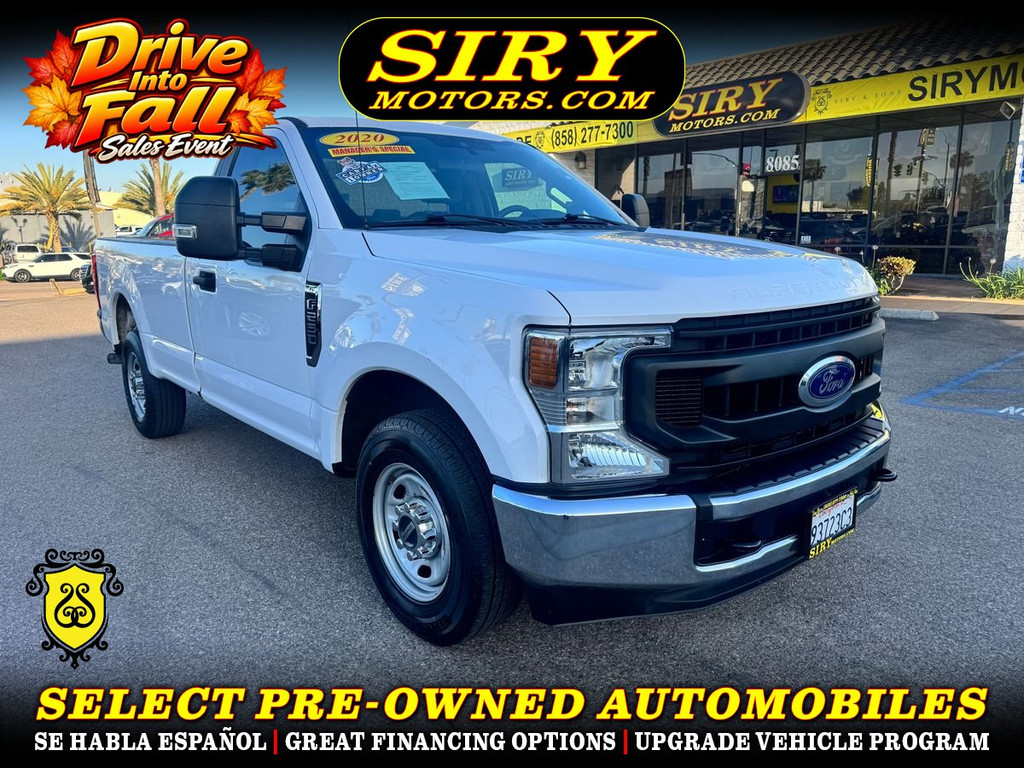 2020 FORD F250 SUPER DUTY REGULAR CAB for sale in CHULA VISTA