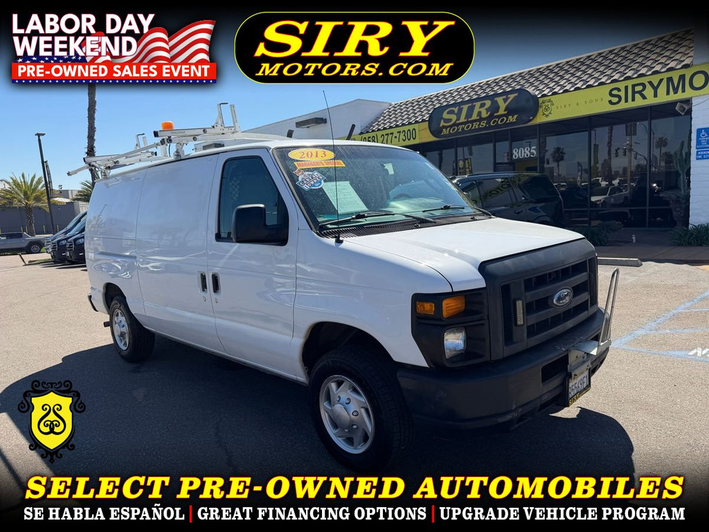 2013 FORD E150 CARGO for sale in SAN DIEGO
