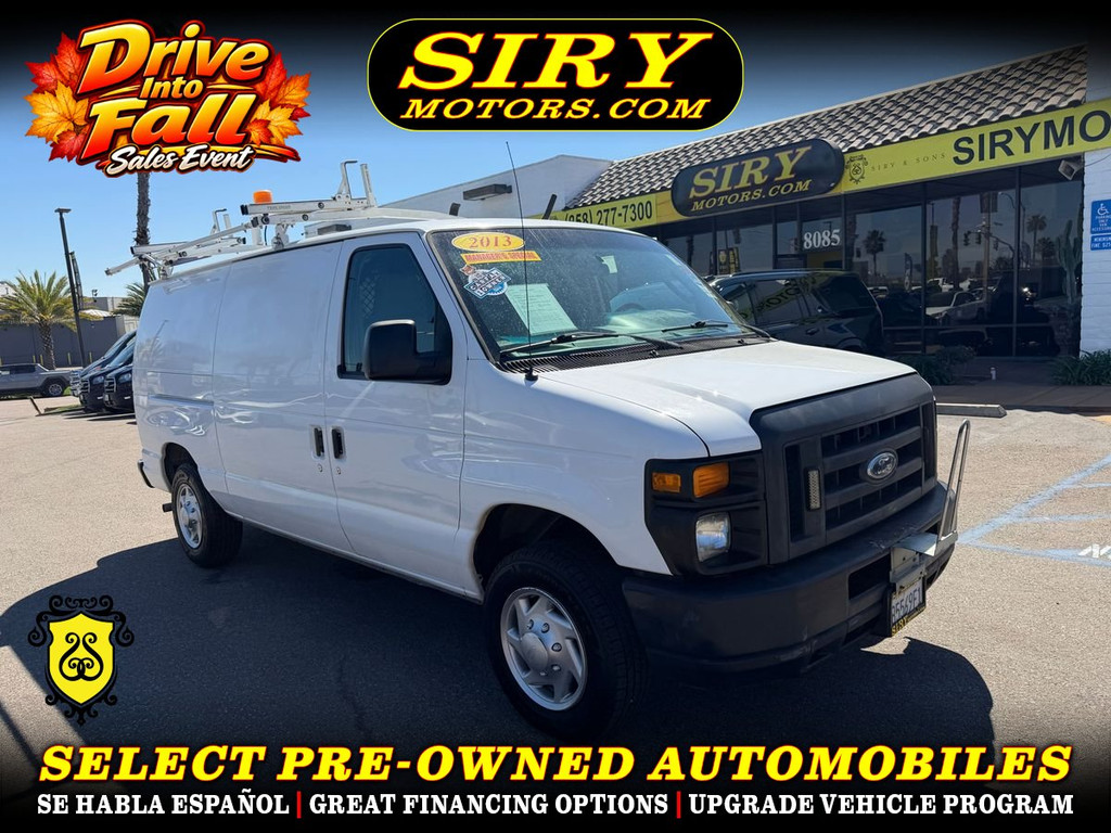 2013 FORD E150 CARGO for sale in CHULA VISTA