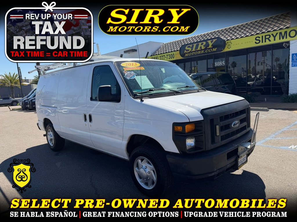 2013 FORD E150 CARGO for sale in CHULA VISTA