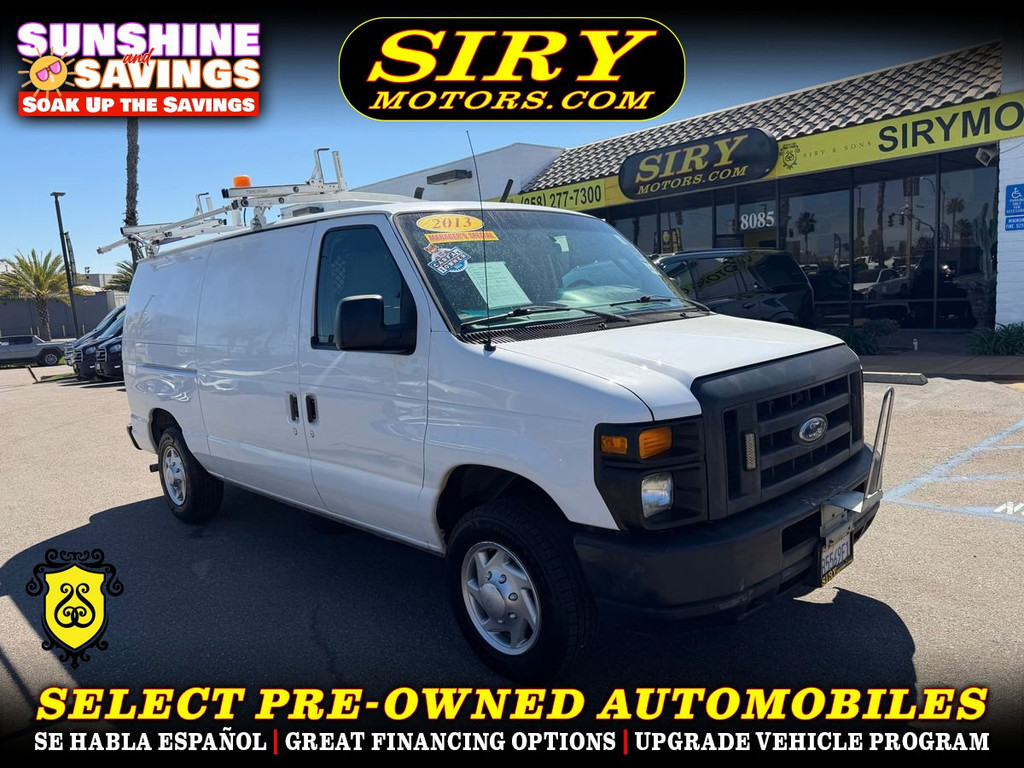 2013 FORD E150 CARGO for sale in SAN DIEGO