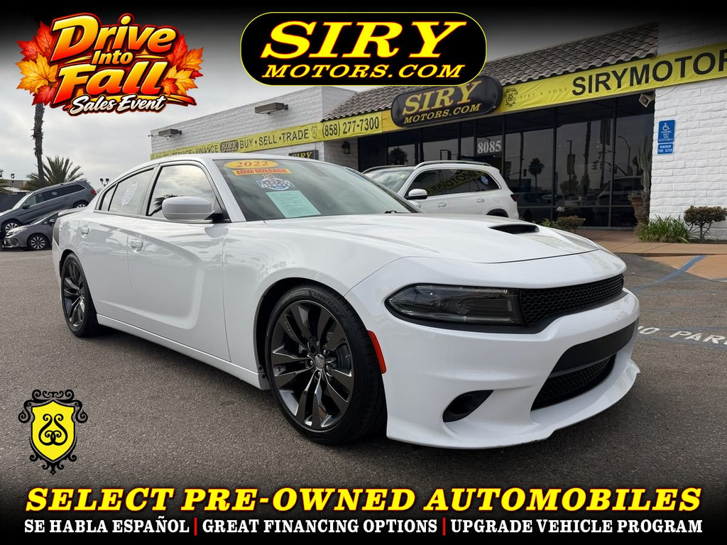 2022 DODGE CHARGER for sale in CHULA VISTA