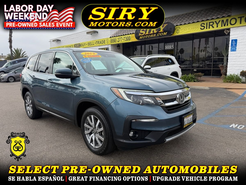 2019 HONDA PILOT for sale in CHULA VISTA