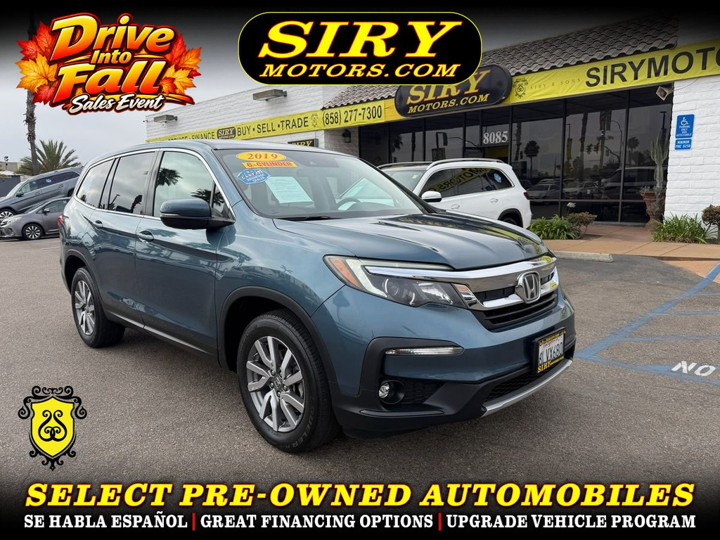 2019 HONDA PILOT for sale in CHULA VISTA