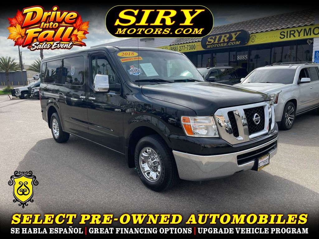 2018 NISSAN NV3500 HD PASSENGER for sale in SAN DIEGO