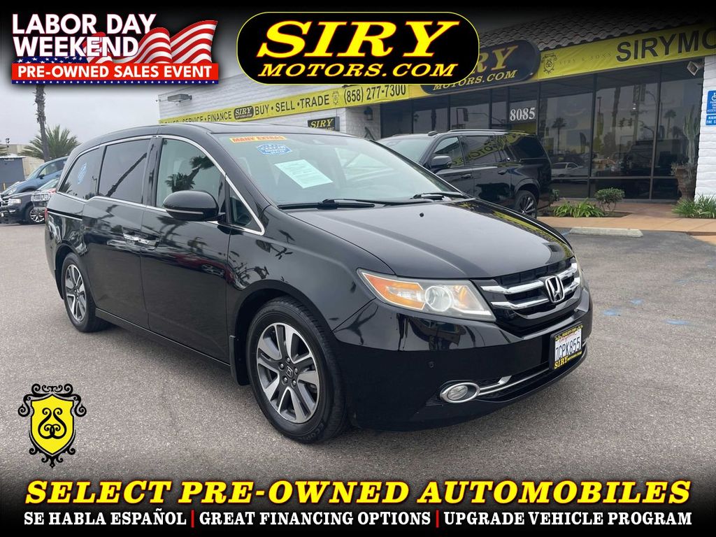 2014 HONDA ODYSSEY for sale in CHULA VISTA