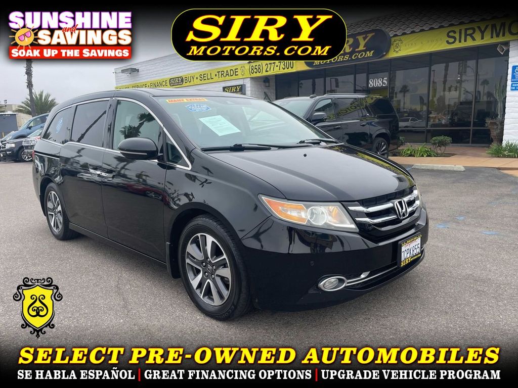 2014 HONDA ODYSSEY for sale in SAN DIEGO