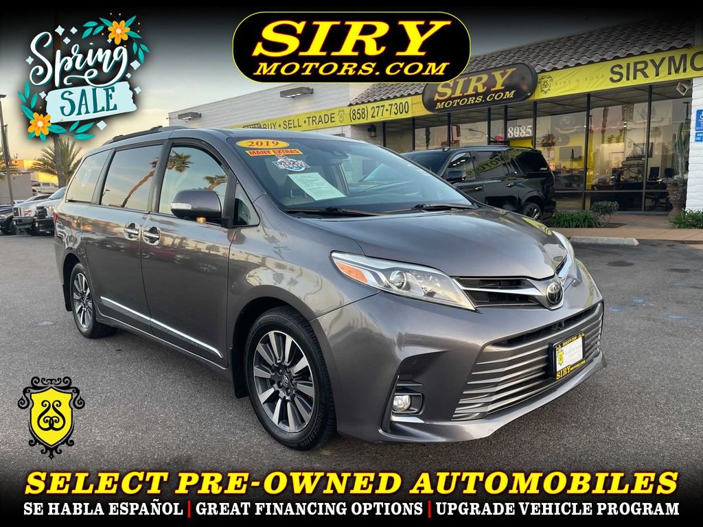 2019 TOYOTA SIENNA for sale in SAN DIEGO