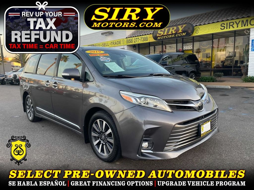 2019 TOYOTA SIENNA for sale in SAN DIEGO