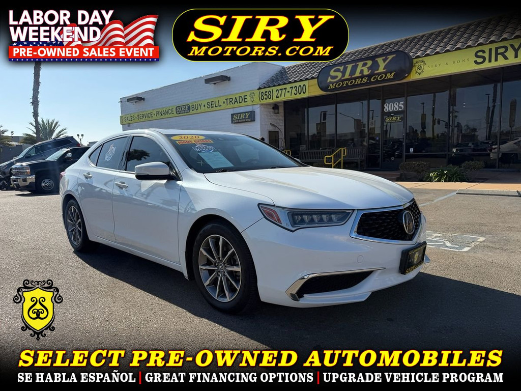 2020 ACURA TLX for sale in SAN DIEGO