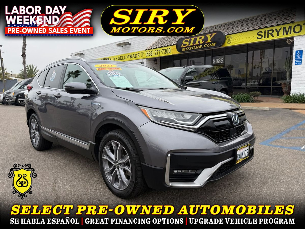 2021 HONDA CR-V HYBRID for sale in CHULA VISTA