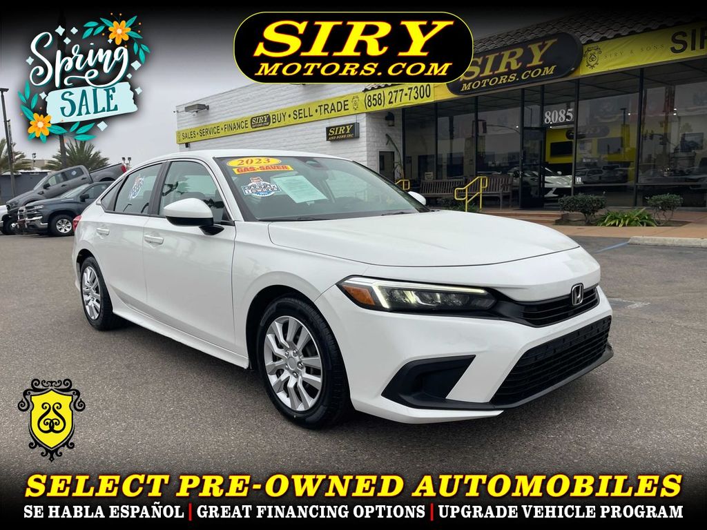 2023 HONDA CIVIC for sale in CHULA VISTA