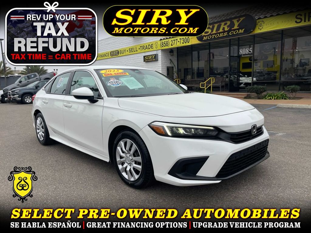 2023 HONDA CIVIC for sale in CHULA VISTA