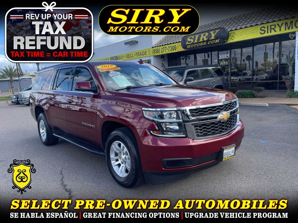 2019 CHEVROLET SUBURBAN for sale in SAN DIEGO