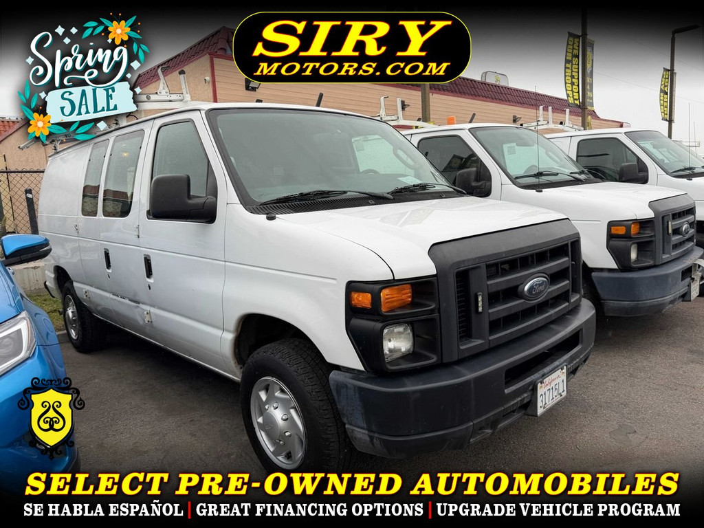 2013 FORD E150 CARGO for sale in SAN DIEGO