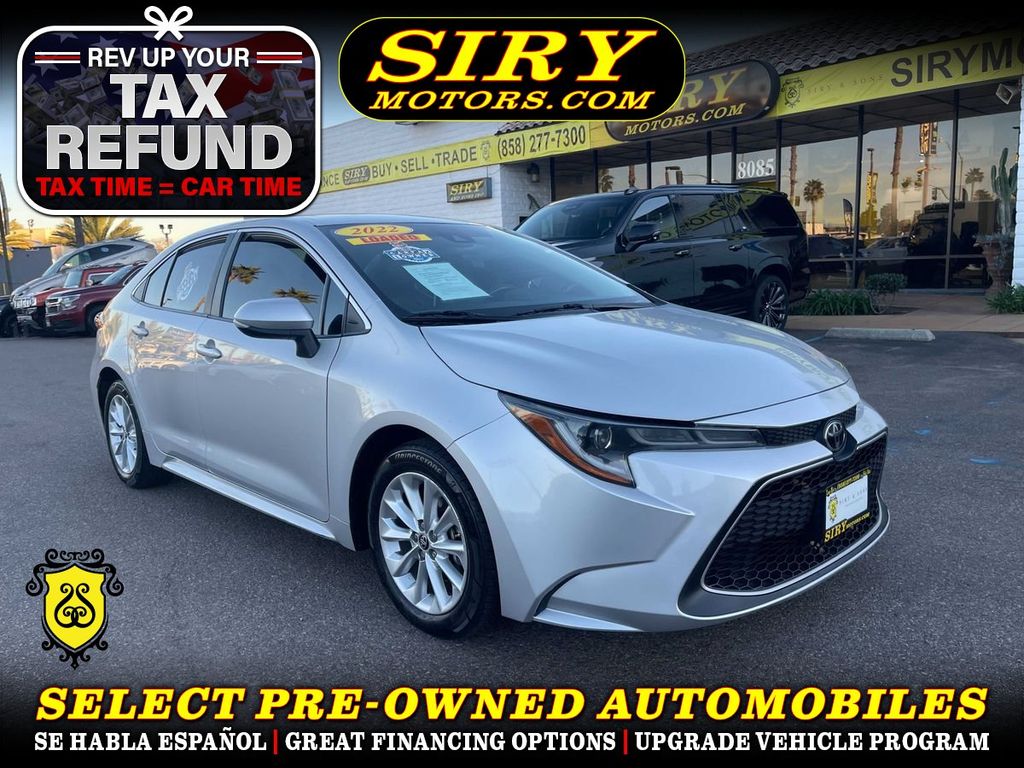 2022 TOYOTA COROLLA for sale in SAN DIEGO