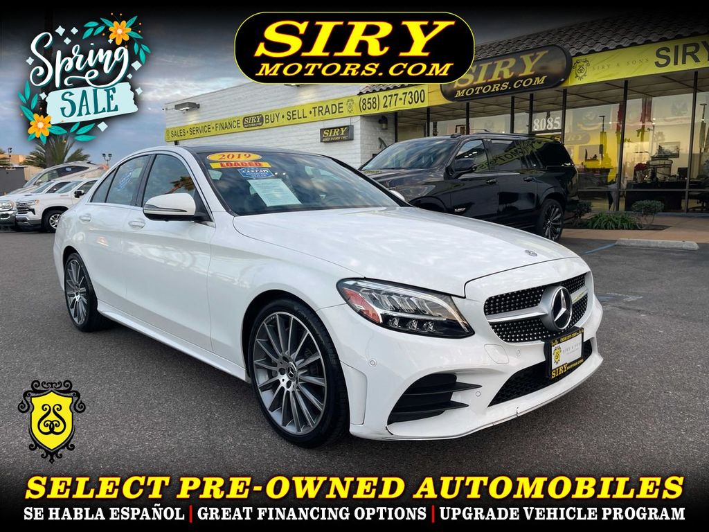 2019 MERCEDES-BENZ C-CLASS for sale in CHULA VISTA