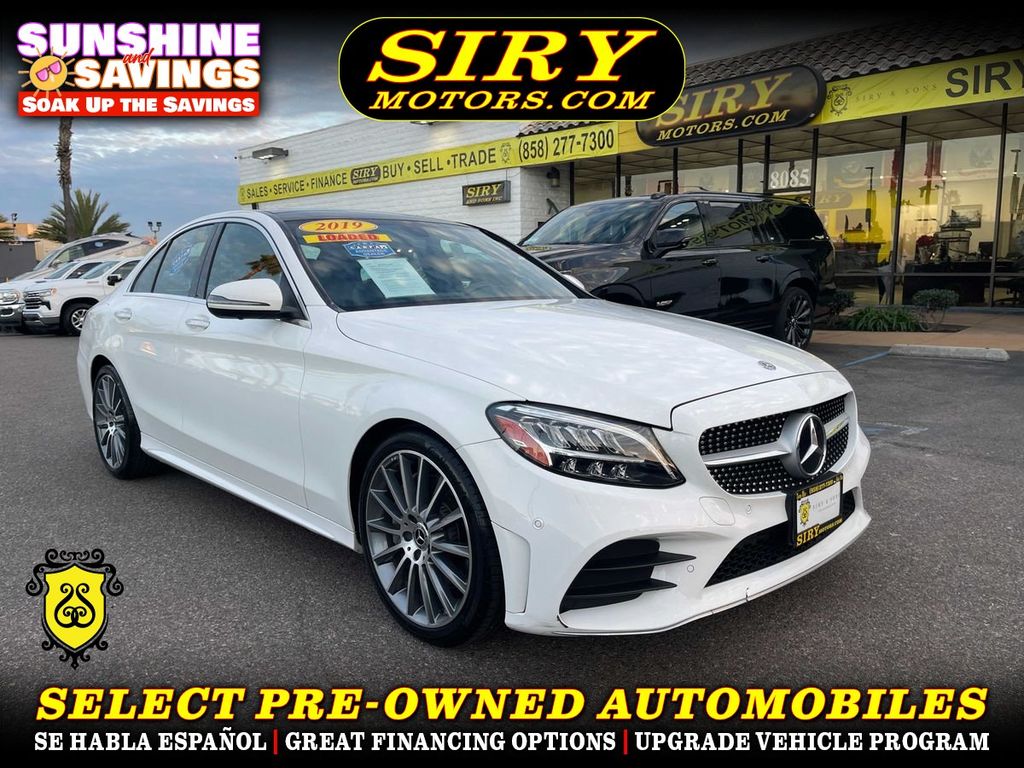 2019 MERCEDES-BENZ C-CLASS for sale in CHULA VISTA