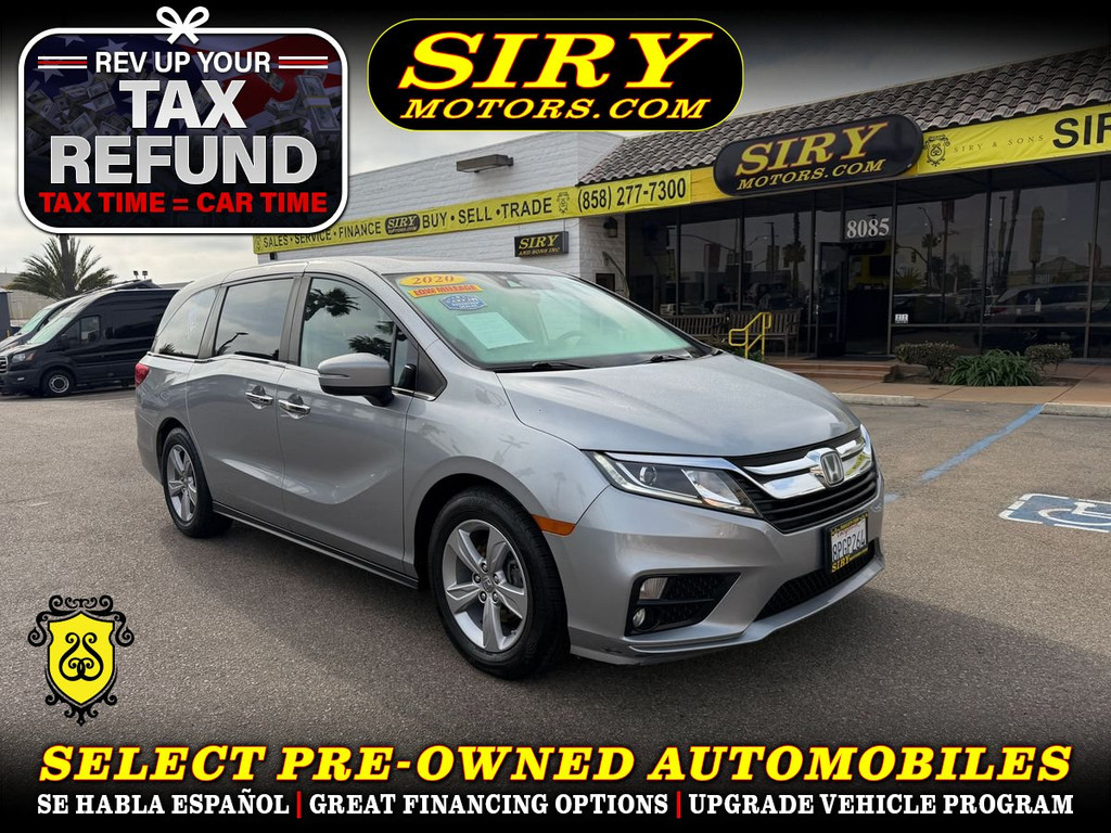 2020 HONDA ODYSSEY for sale in SAN DIEGO