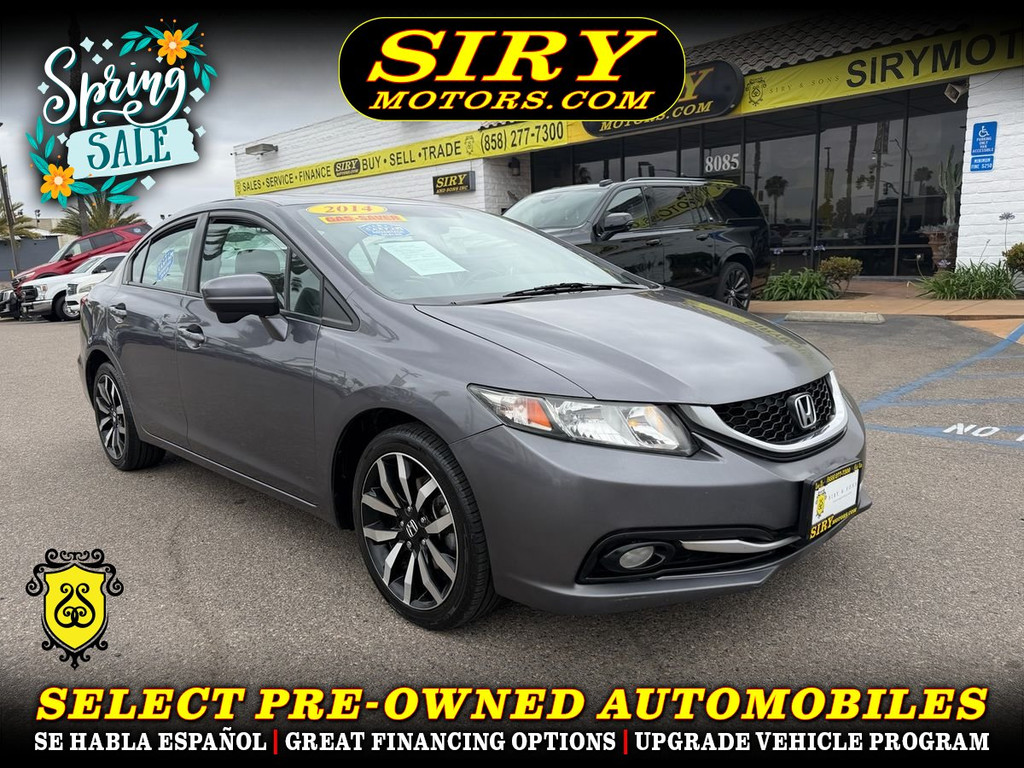 2014 HONDA CIVIC for sale in SAN DIEGO