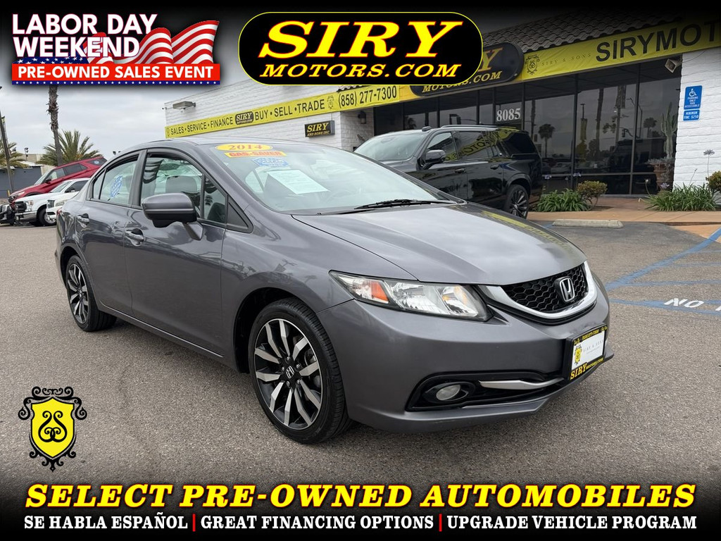 2014 HONDA CIVIC for sale in CHULA VISTA